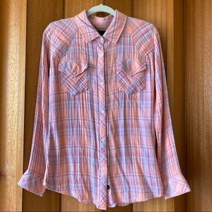RAILS | Cotton Plaid Button Down Shirt